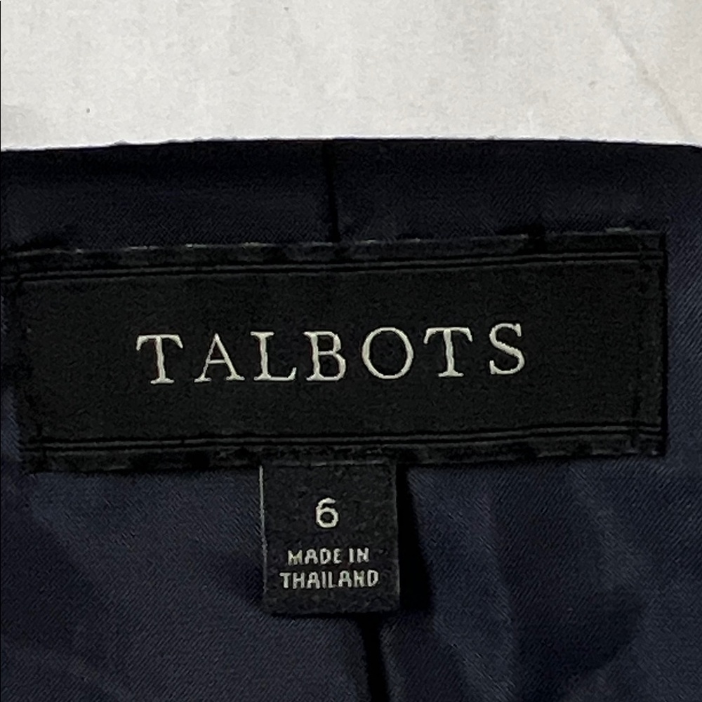 Talbots Multicolor Striped Blazer jacket size 6 N… - image 8